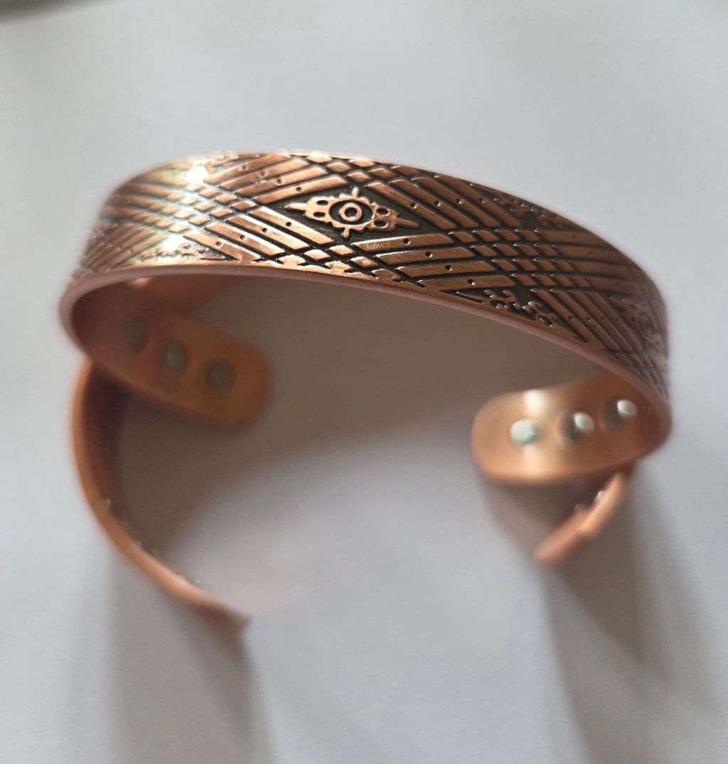 99,9 Kupferarmband mit 6 Magneten
