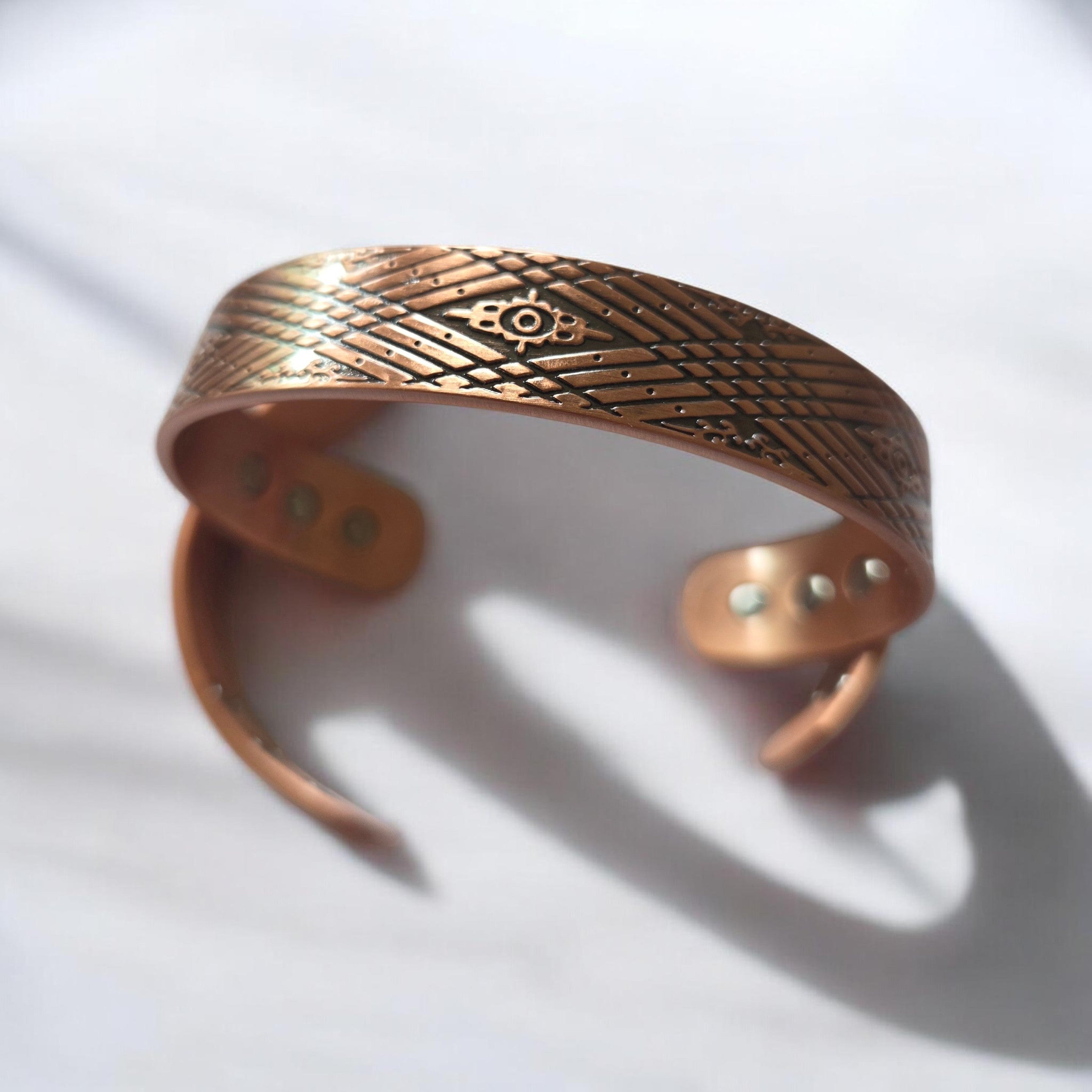 99,9 Kupferarmband mit 6 Magneten