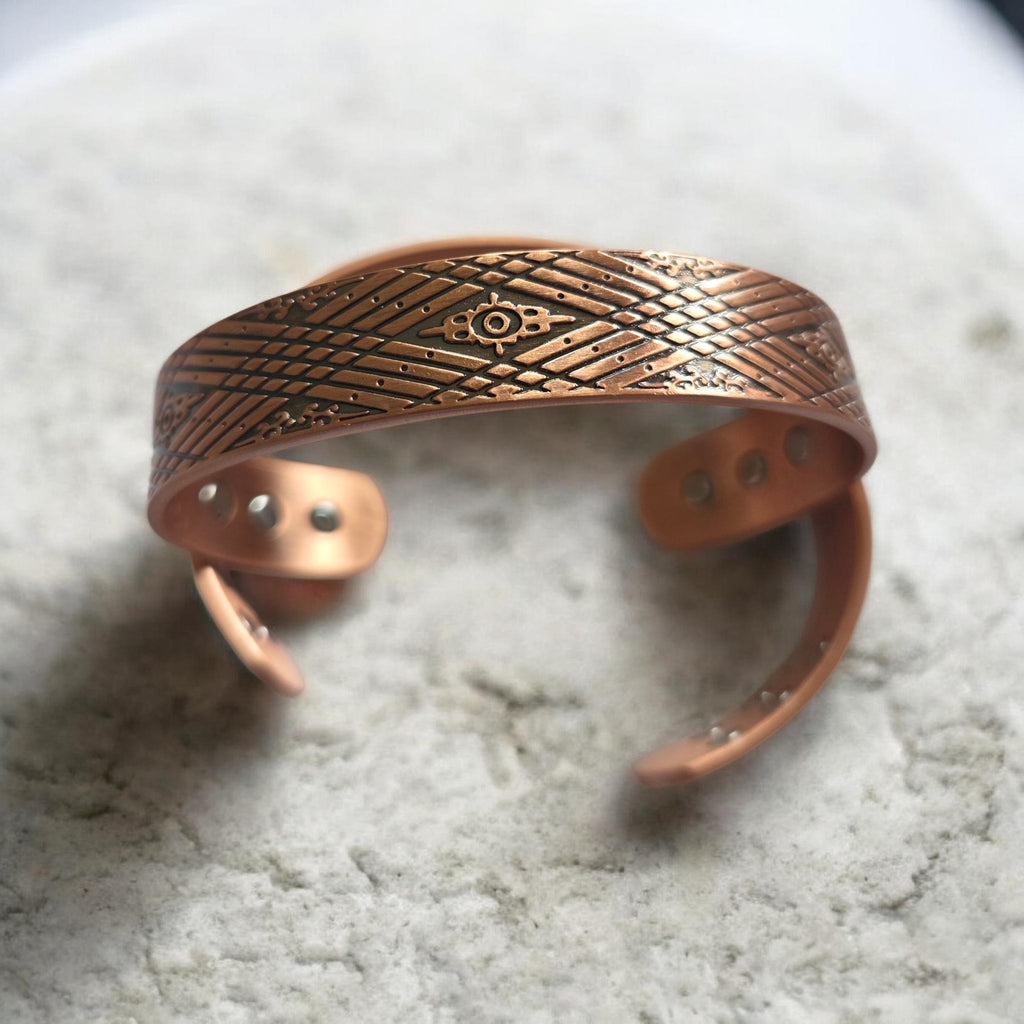 99,9 Kupferarmband mit 6 Magneten