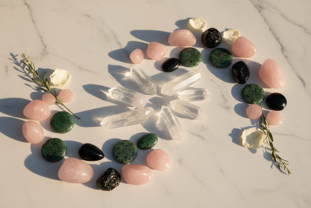 AURA Flat Lay