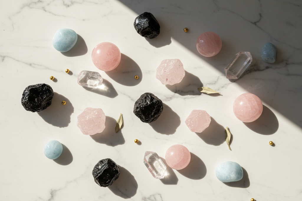 Circle of Power Flat Lay
