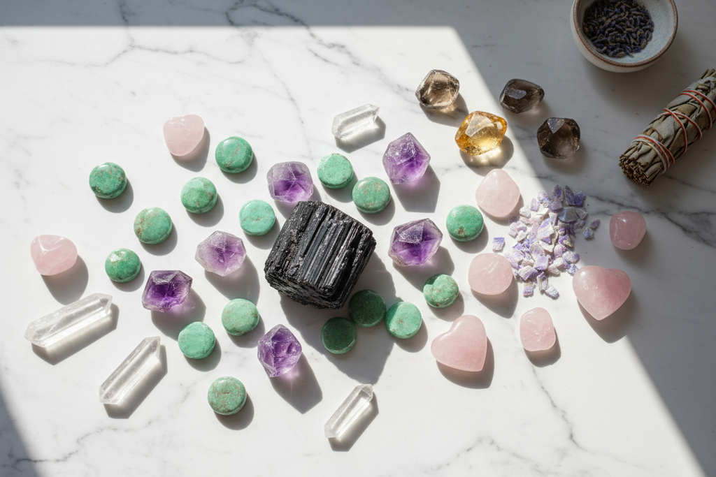 Out of Silence Flat Lay